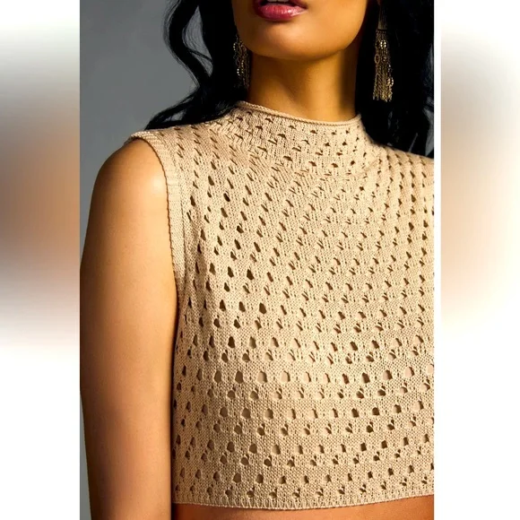 Mare Mare x Anthropologie Mock-Neck Sleeveless Dress - size XS - Picture 3 of 16